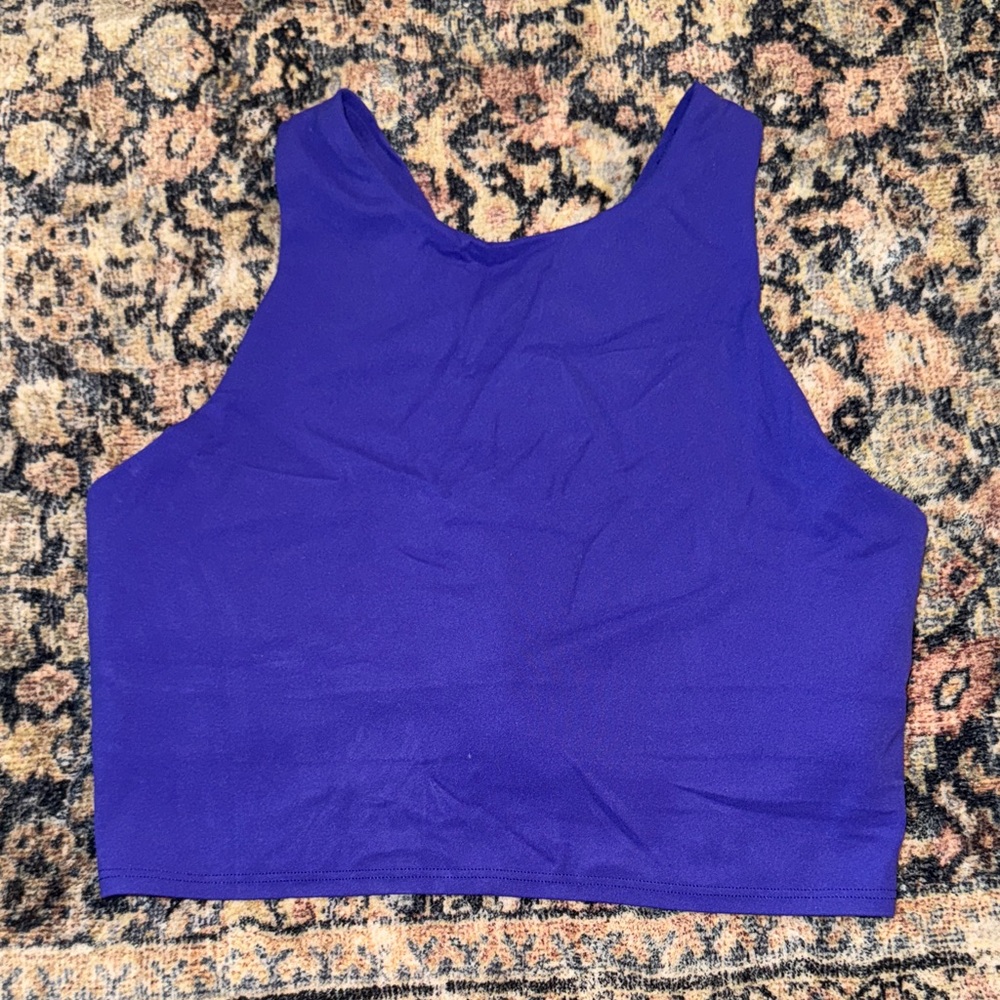 Athleta Purple Racerback Workout Tank